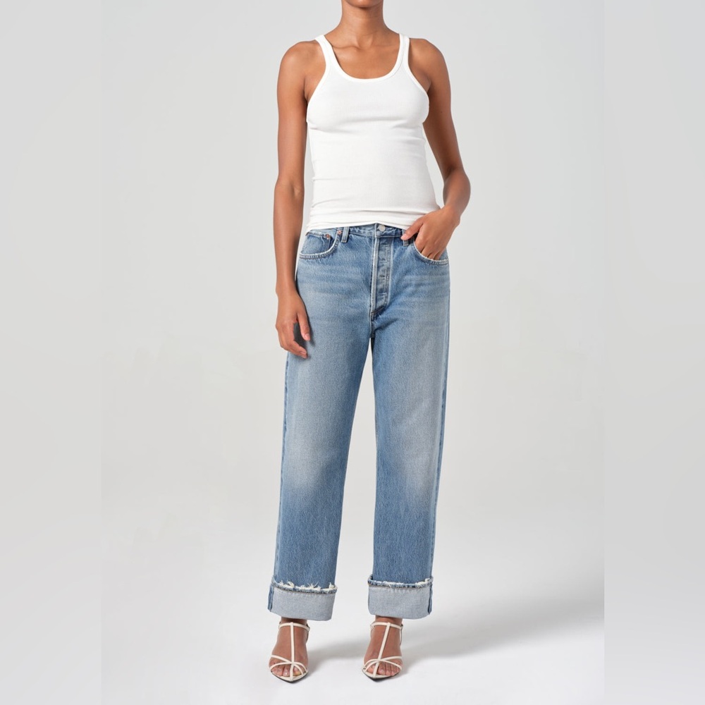 Agolde Fran Low Slung Jeans size 27